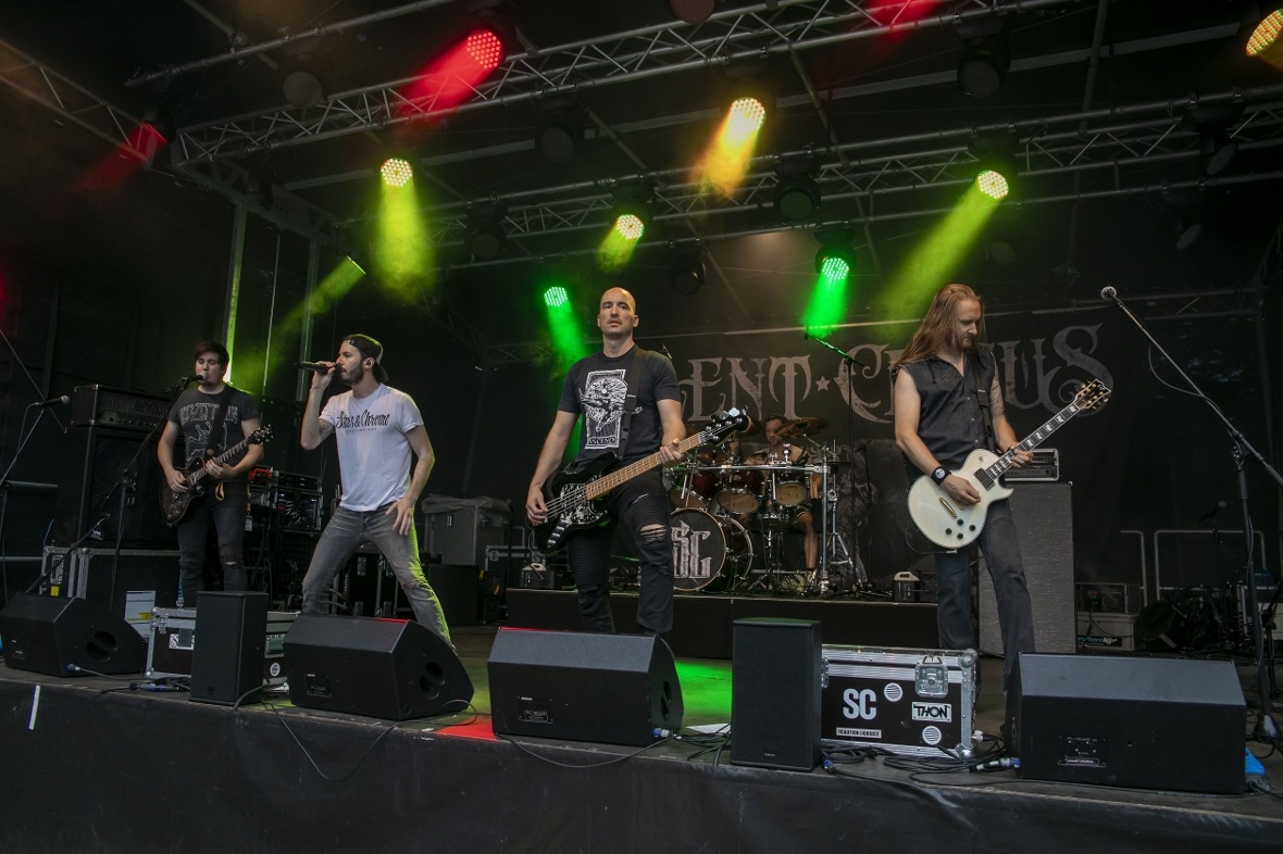 Cede, Andi, Reto und Sasha von Silent Circus überzeugten zu 100 Prozent.