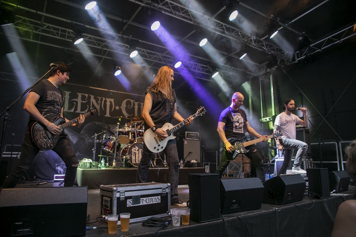 Cede, Andi, Reto und Sasha von Silent Circus überzeugten zu 100 Prozent.