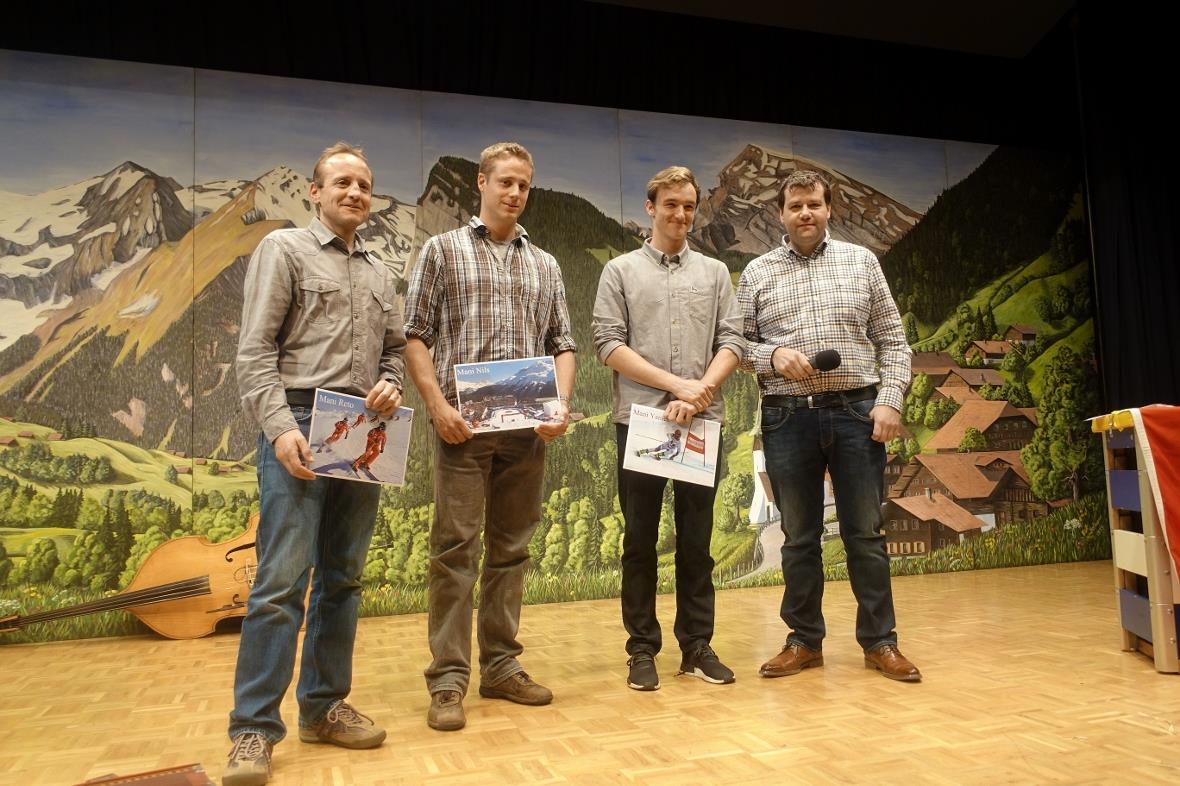 C’etait MANIfique, so Gemeinderat Andreas Regez in seiner Laudatio zu den heraus...