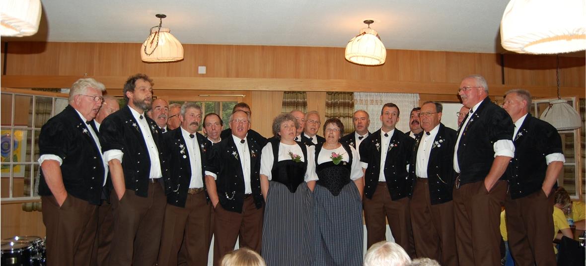 Folkloreabend Chäserchörli Oberland.