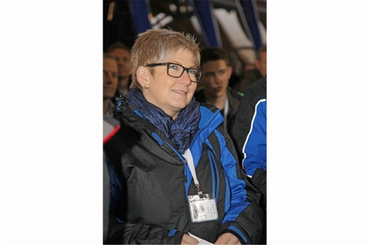 Charmant und zuversichtlich die Bernische Finanz Direktorin.