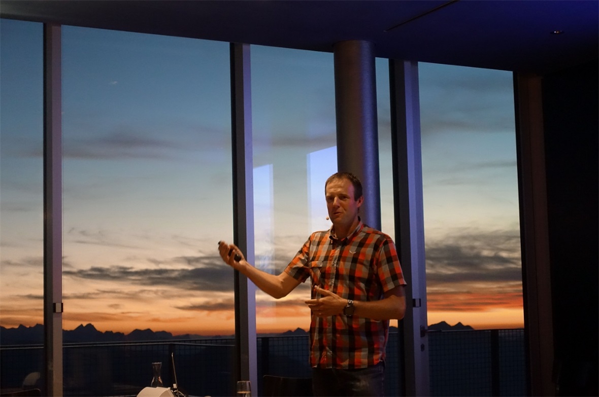 Chrigel Maurer lieferte packende Infos zu seinen «Höhenflügen».