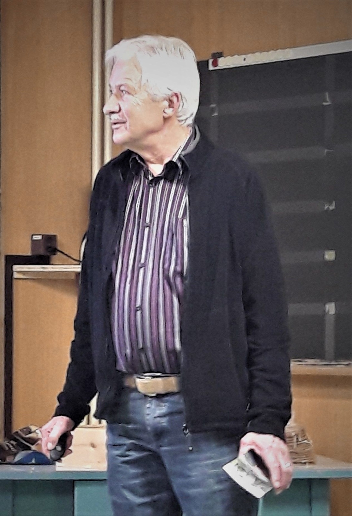 Christian Germann, der Präsident des Vereins «Freunde des regionalen Naturparks ...