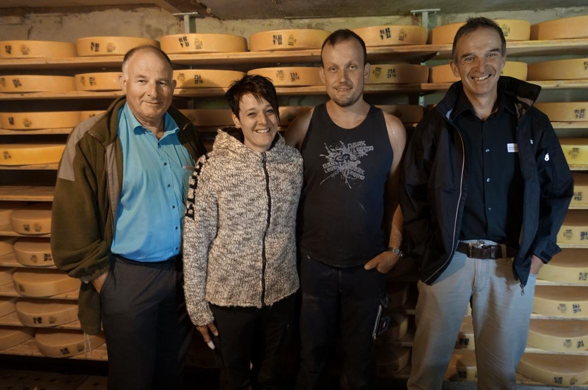 Christian Rubin, Andrea und Michael Abbühl sowie Norbert Schmid eröffneten auf d...