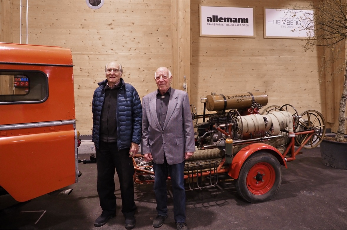 Christian Schwizgebel (Lauenen) und Rolf Kleiber (Utzigen), waren die ältesten E...