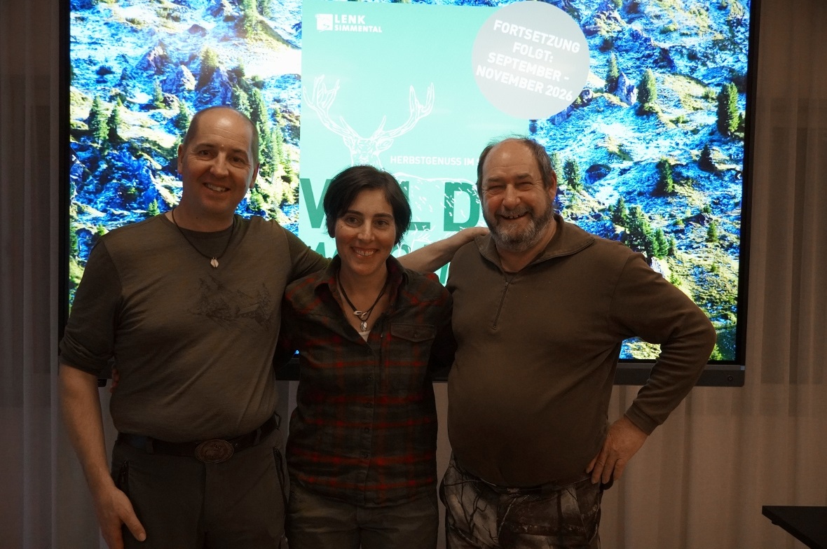 Christian Zurbrügg, Katrin Buchs und Roland Hirschi.