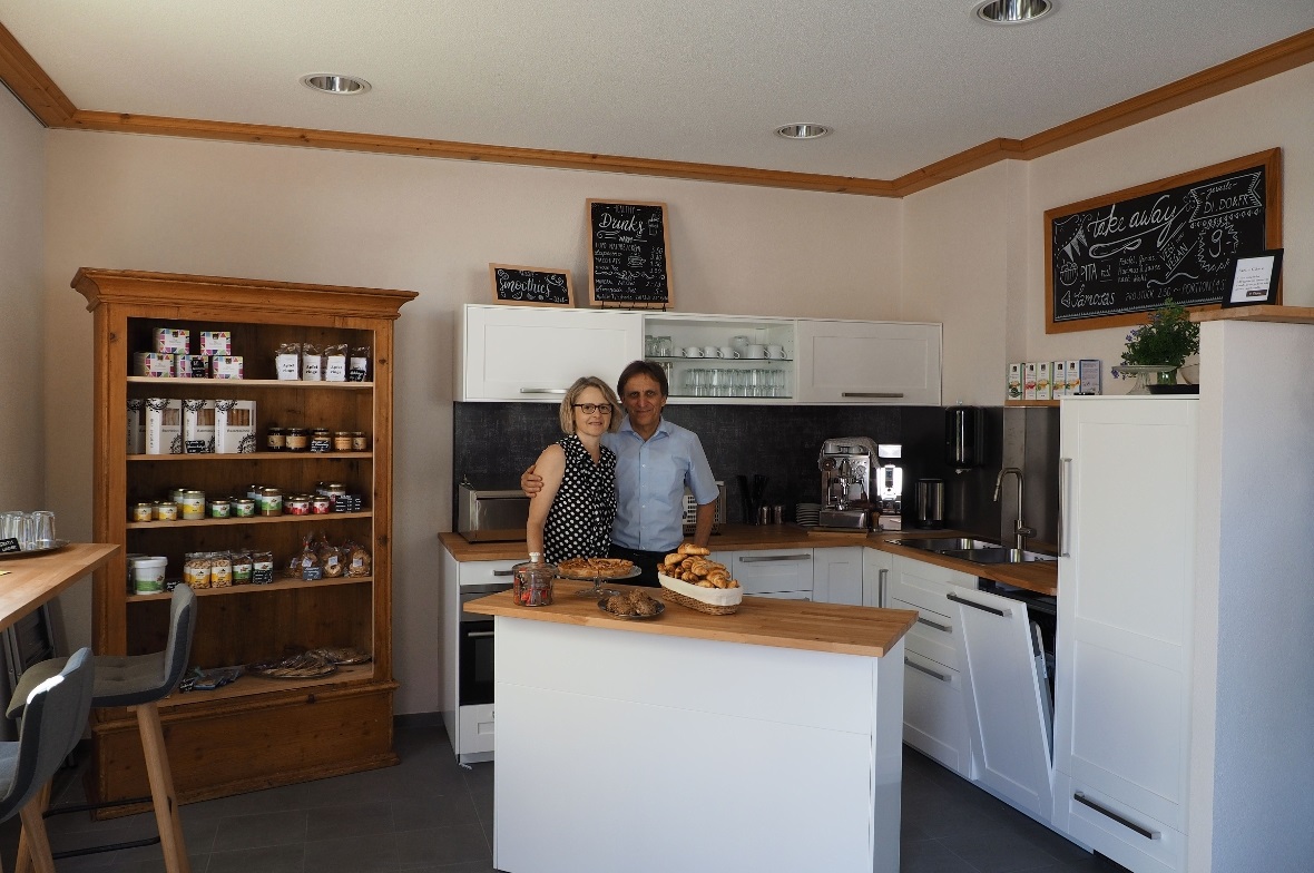 Christine und Stefan Krsak freuen sich, im Le Bijou Gäste empfangen zu dürfen.