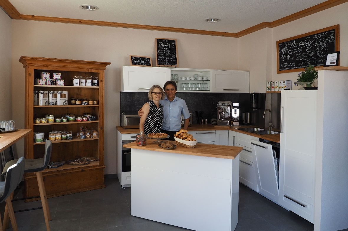 Christine und Stefan Krsak freuen sich, im Le Bijou Gäste empfangen zu dürfen.