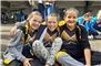 Clea Tschannen, Annic Strasser, Daria Wampfler vom TV Zweisimmen.