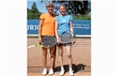 Clubmeisterin Damen-Einzel Denise Hunziker, Lenk; Finalistin Beatrice Schletti-A...