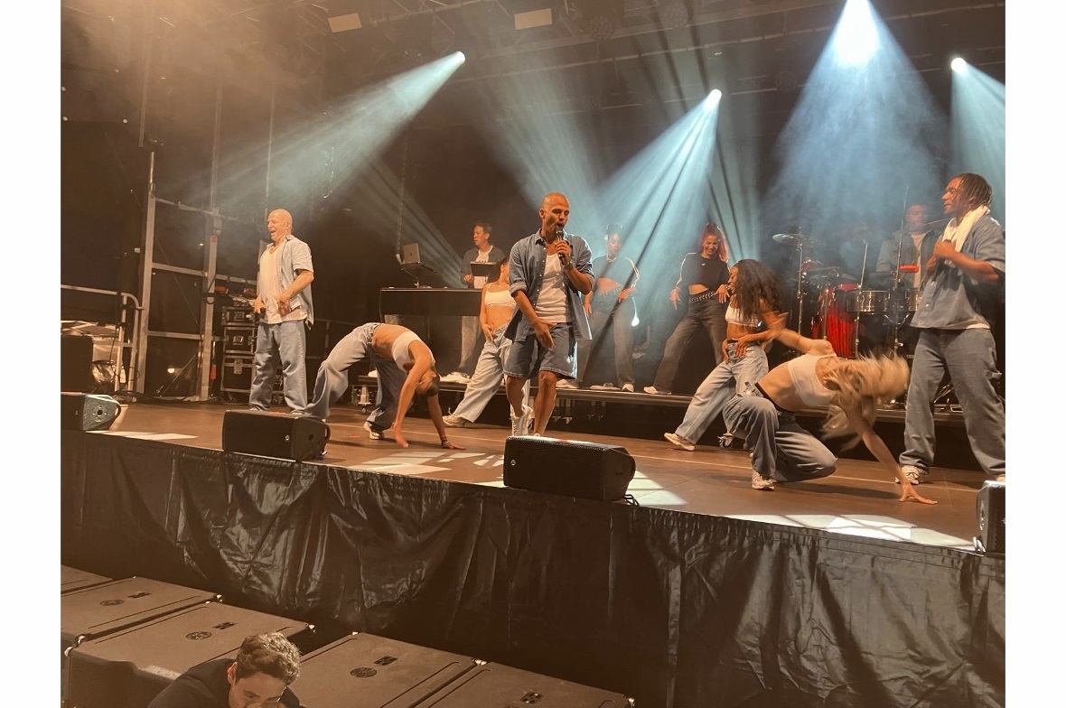 Culcha Candela bot eine grossartige Tanzshow.