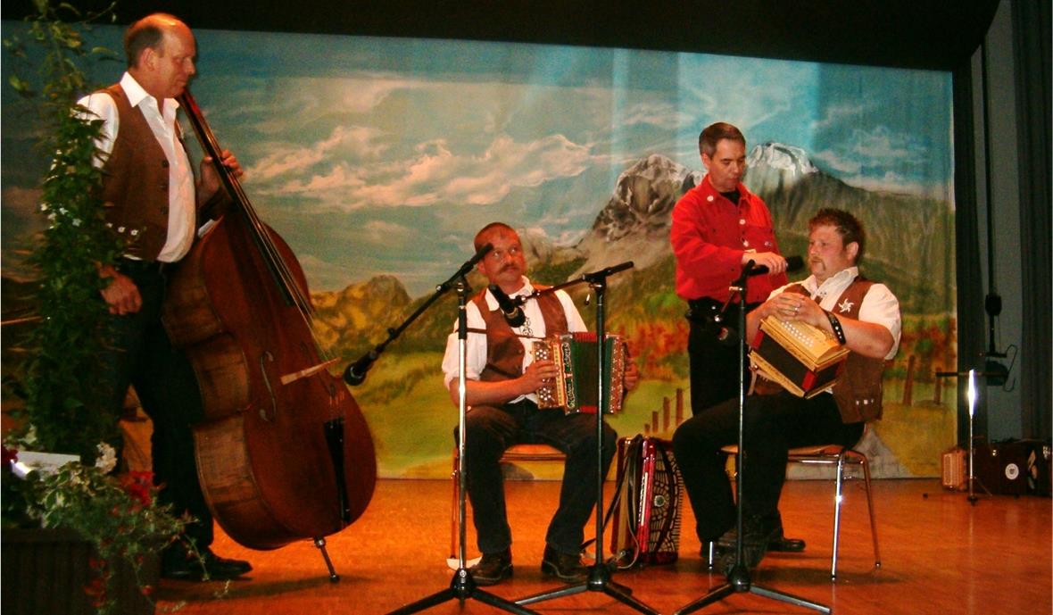 Dani Althaus bei den Edelwyssbuebe