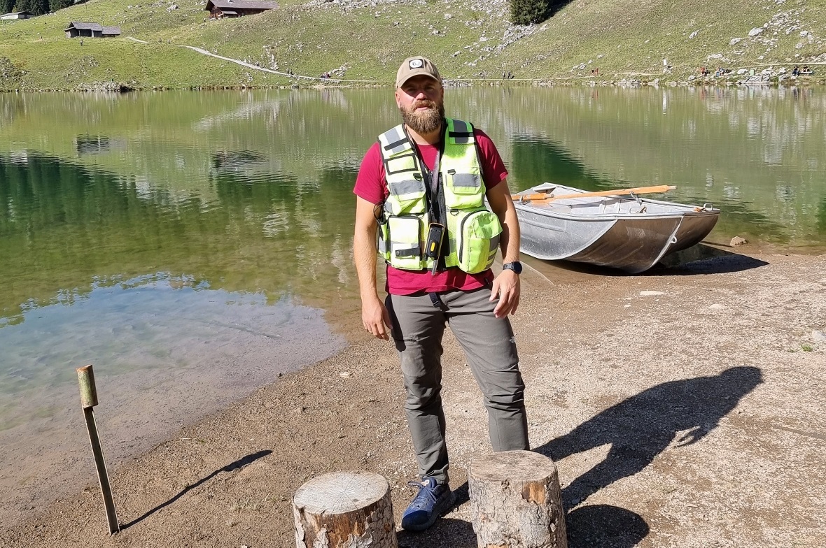 Daniel Ducret und der Verein Highland Fishing sind oft an Gewässerputzaktionen b...