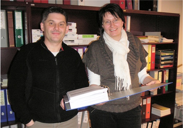 Daniel Freidig und Alexandra Müller