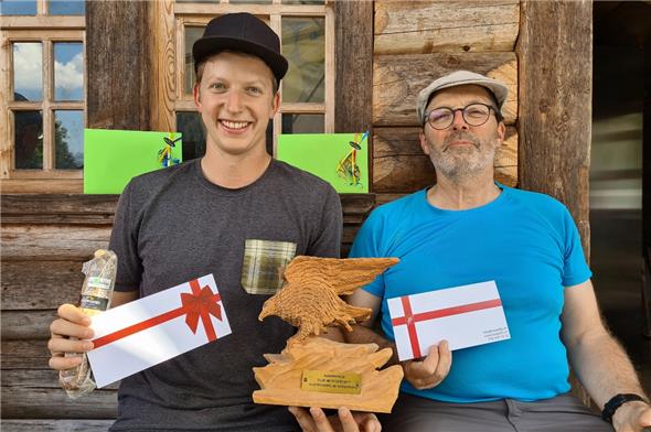 Dank der hervorragenden Teamleistung dürfen sich Bruno Bettler und Christian Christeler Clubmeister nennen.