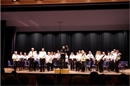 Das Ad-hoc-Orchester trat im Lötschbergsaal in Spiez auf.