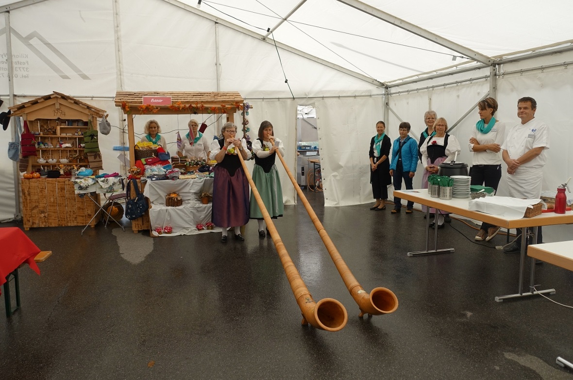 Das Alphornduo Freidig / Zahler.