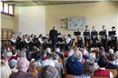 Das Altsaxophon-Register der MG Zweisimmen in „Singin‘ Sax“ von Fred Waldmann.