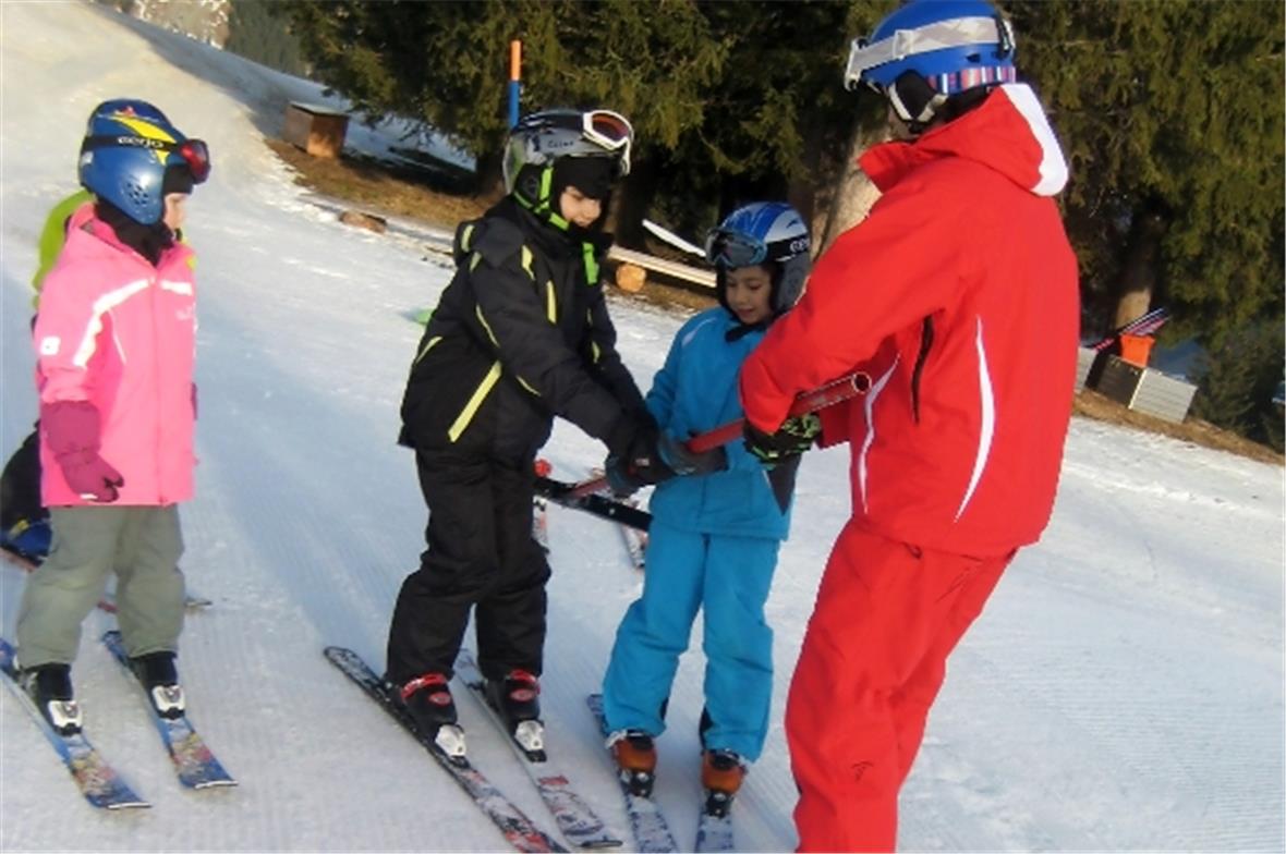 Das Anbügeln soll geübt sein.