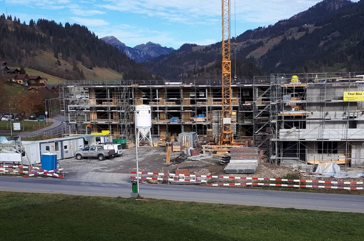 Das Bauprojekt Spitalmatte am 23. November 2020.