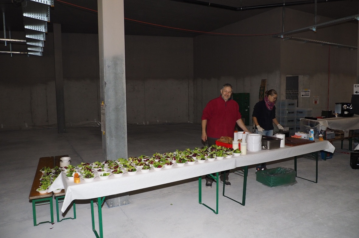 Das Brasserie-Team bei der Arbeit.