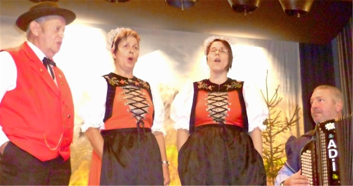 Das Drei-Generationen-Terzett Klaus-Aebi-Suess.