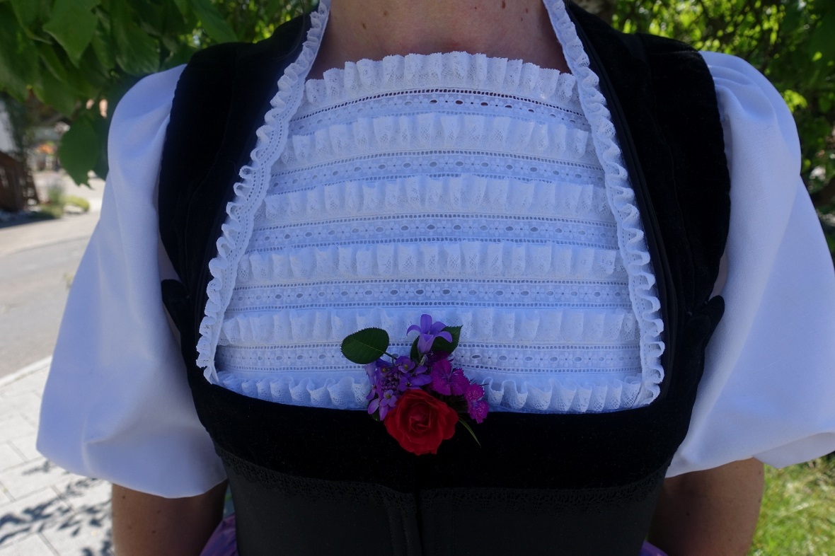 Das Fäckli der Niedersimmentaler Tracht.