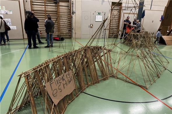 Das «Firekige Haus» der Oberwiler Schülerinnen und Schüler der Basisstufe.