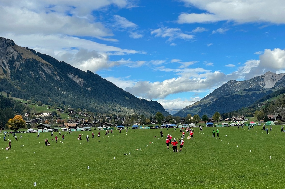 Das Gelände im Ey ist perfekt fürs Hornussen.