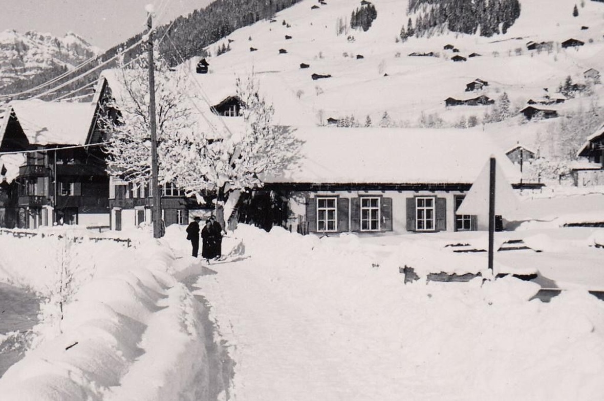 Das Haus Indermühle hinter der Schmiede Ziörjen war Standort der Brockenstube von 1989 bis 1996.