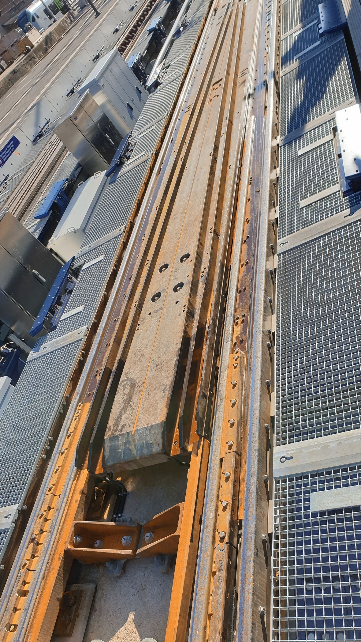 Das Herzstück der Umspuranlage in Zwesimmen, die es dem GoldenPass Express ermög...