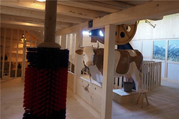 Das Indoor-Erlebnis «Olgas Kuhstall» auf dem Rinderberg, Zweisimmen.