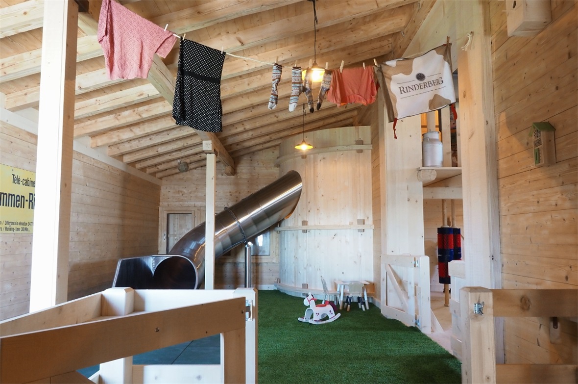Das Indoor-Erlebnis «Olgas Kuhstall» auf dem Rinderberg, Zweisimmen.