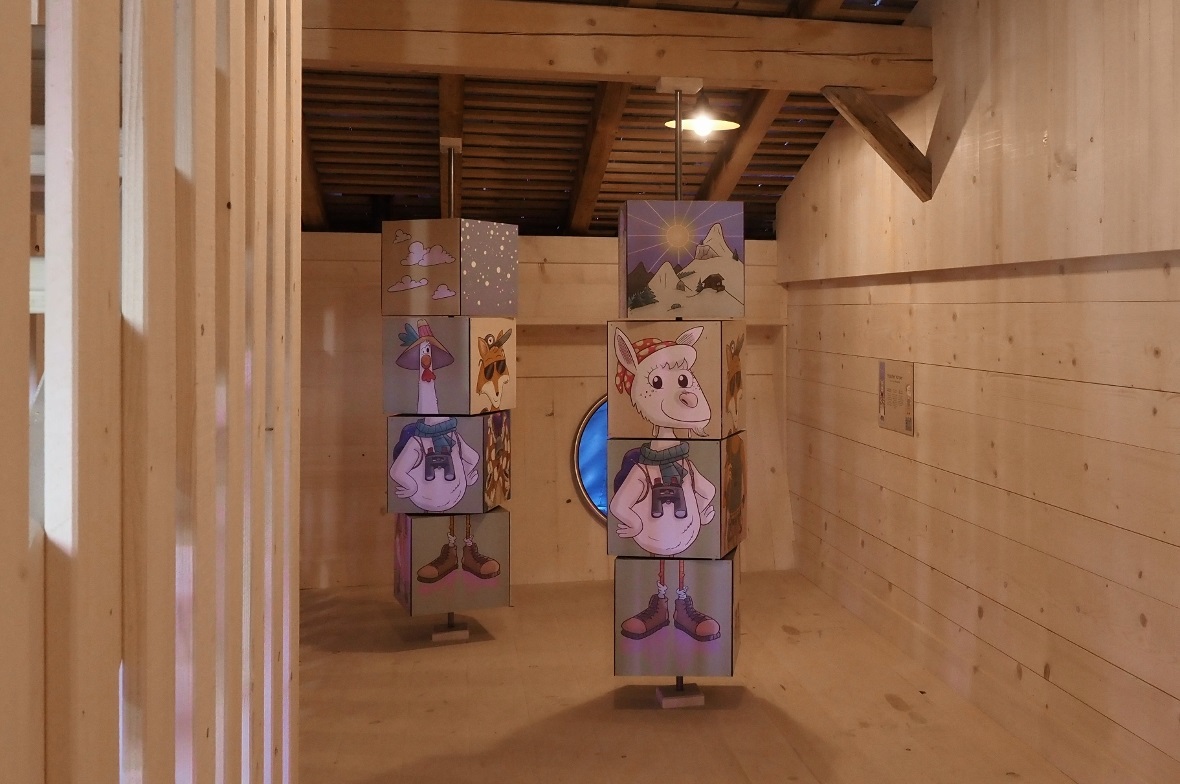 Das Indoor-Erlebnis «Olgas Kuhstall» auf dem Rinderberg, Zweisimmen.