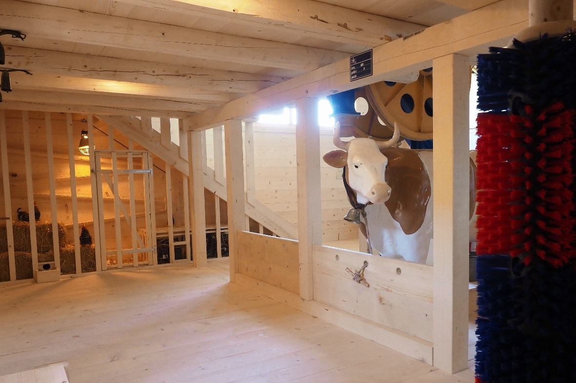 Das Indoor-Erlebnis «Olgas Kuhstall» auf dem Rinderberg, Zweisimmen.