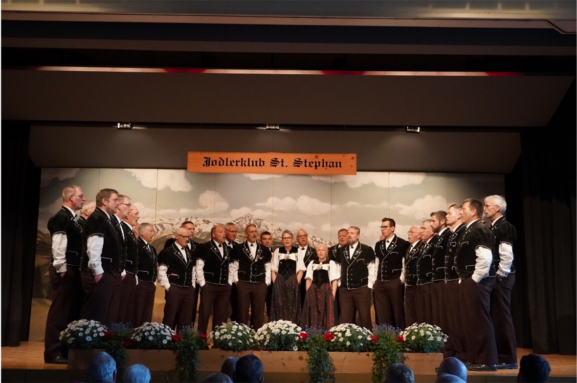 Das Jodlerchörli Eriswil hat über dreissig Mitglieder.