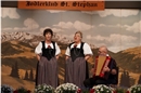Das Jodlerduett „Wyberhärz“ besteht aus Tabea Brunner und Annemarie Schär, sie w...