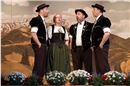 Das Jodlerquartett Silberdistel war aus dem Kanton Solothurn angereist.