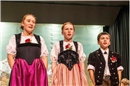 Das Jodlerterzett Hadorn mit Fabienne, Marina und Hans überzeugte mit einem harm...