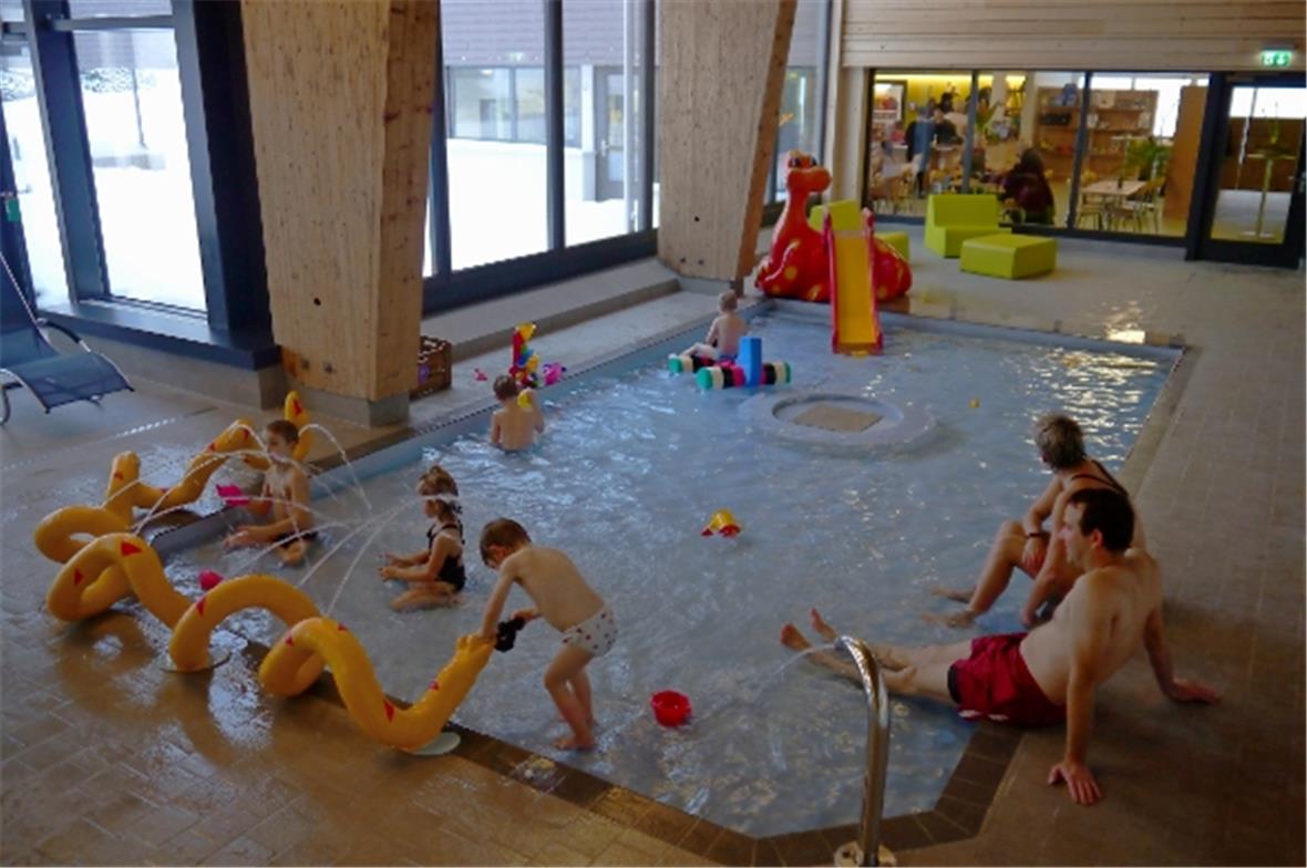Das Kinderbecken wurde modernisiert.