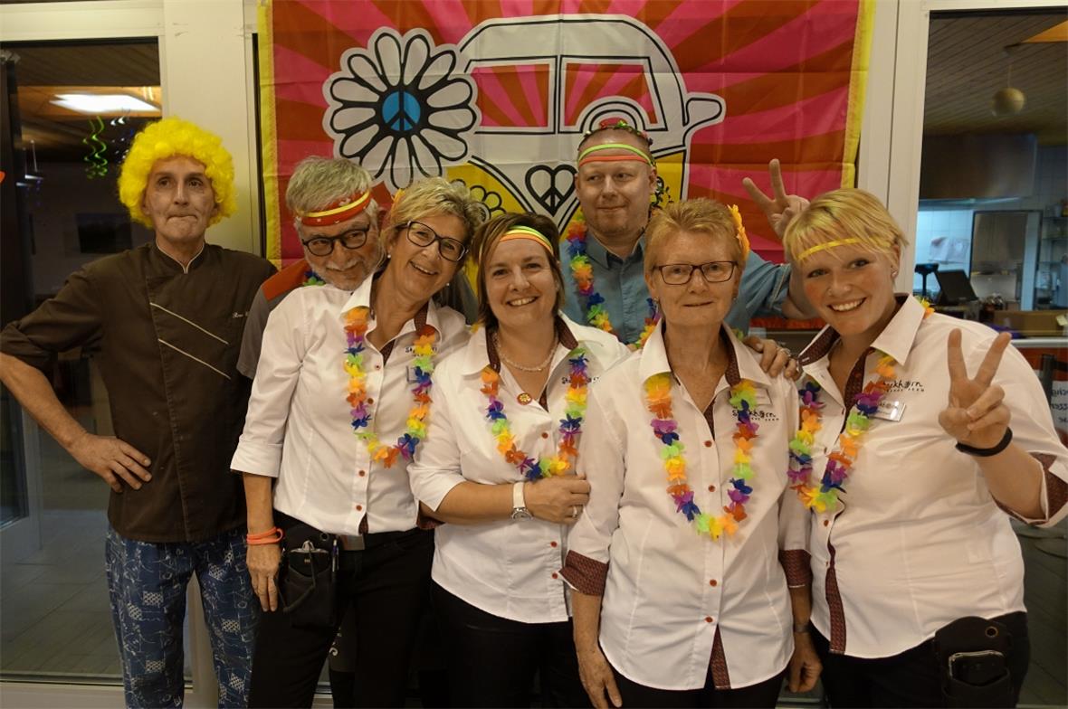 Das Küchenteam verwöhnte die Gäste mit einem Drei-Gang-Menü.