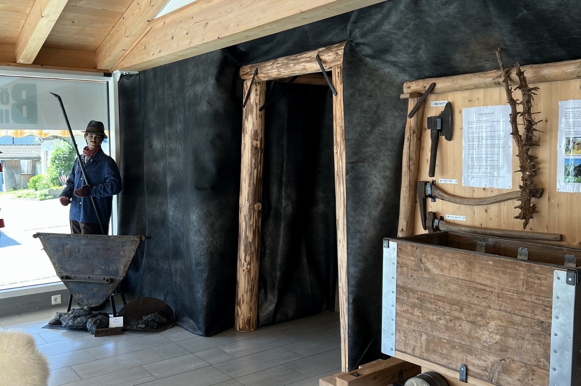 Das Museum der Freunde Kohlebergwerke Boltigen.