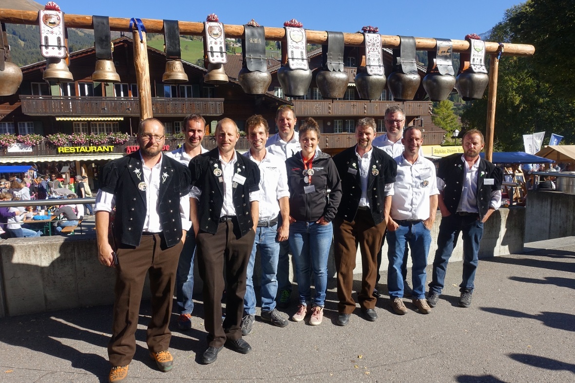 Das OK Älplerfest bot ein tolles Programm (von links): Stefan Zeller, Rolf Schlä...