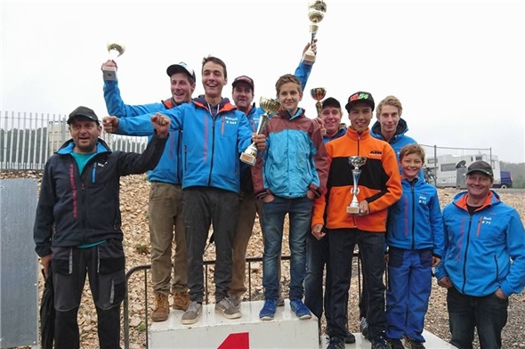 Das Podest in Villars-Sous-Ecot in Frankreich.