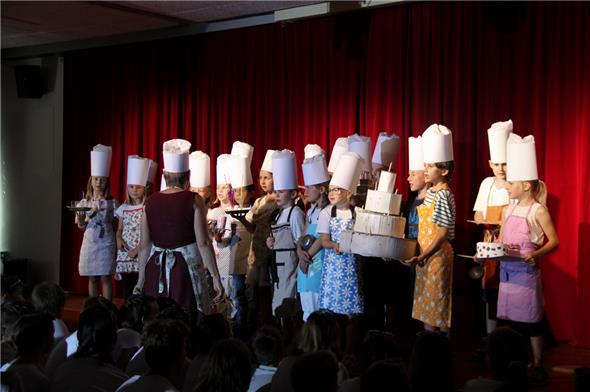 Das Programm zum Thema «Hotel» wurde vielfältig dargestellt: Hier die Köche.