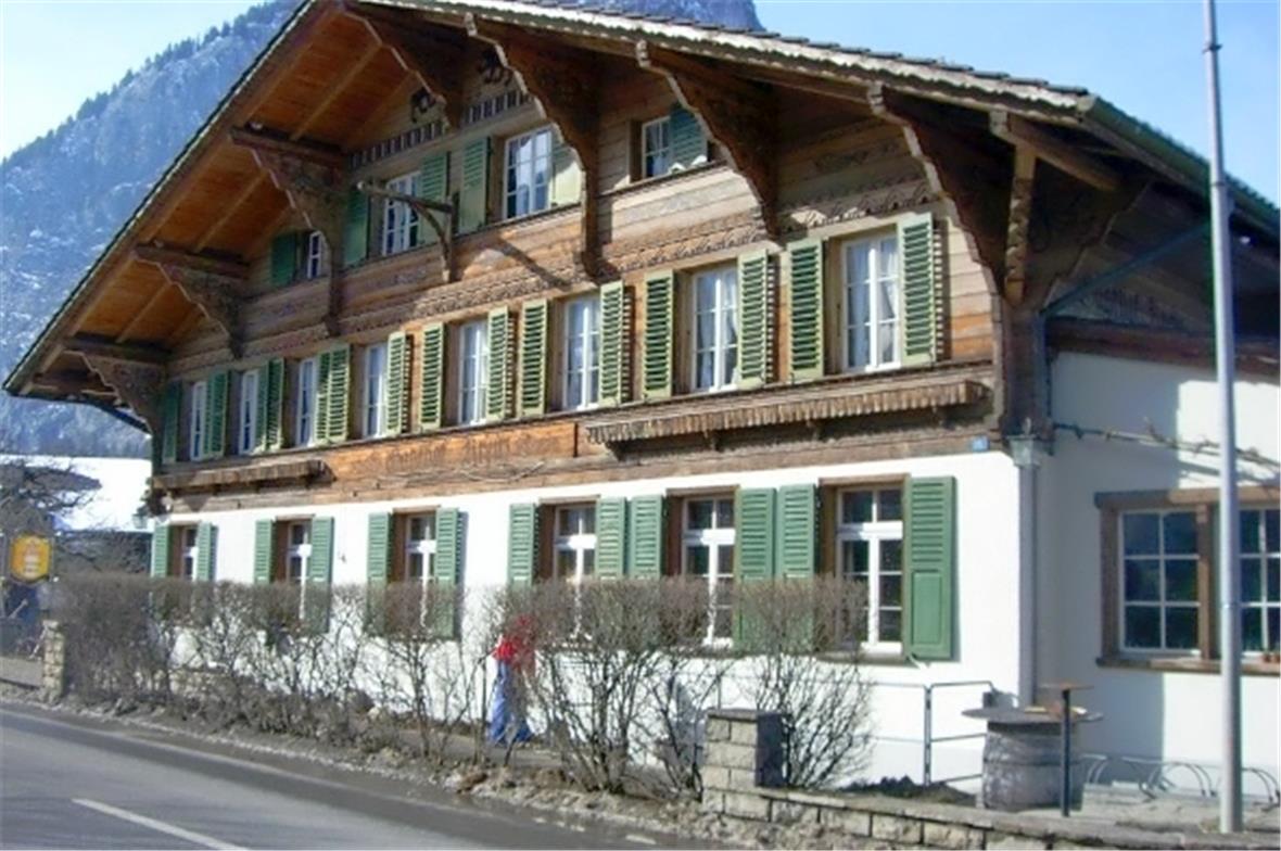 Das Restaurant Kreuz in Wimmis.