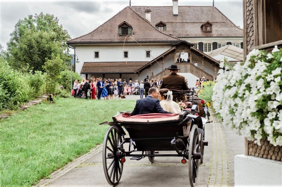 Das Schloss Blankenburg ist als Ort der Trauung mit seinem besonderen Ambiente b...
