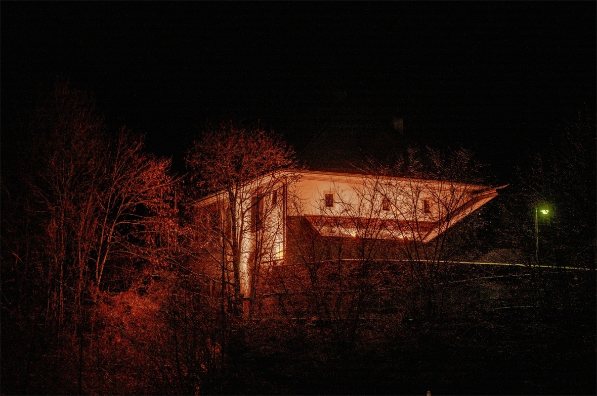 Das Schloss Blankenburg leuchtet zwischen dem 25. November und dem 10. Dezember ...