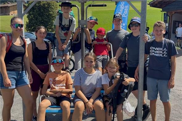 Das Skigrüppli des Skiclubs Boltigen absolvierte ein vielseitiges Sommerprogramm.