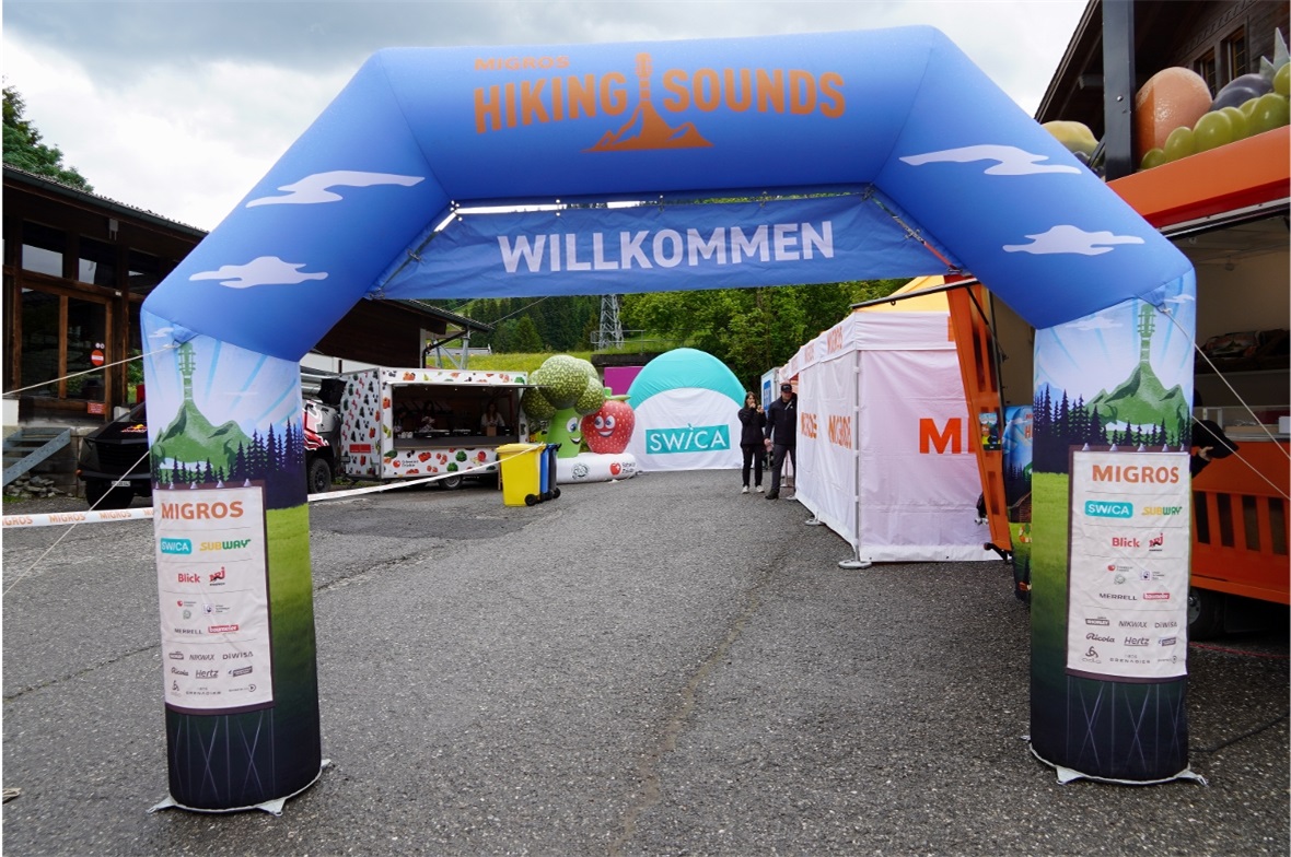 Das Startgebiet in Schönried am Samstagmorgen.